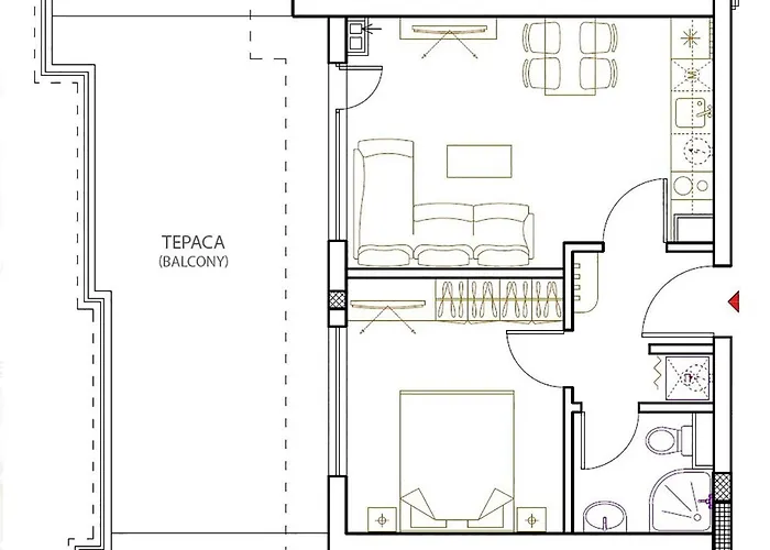 Sky Garden Апартамент